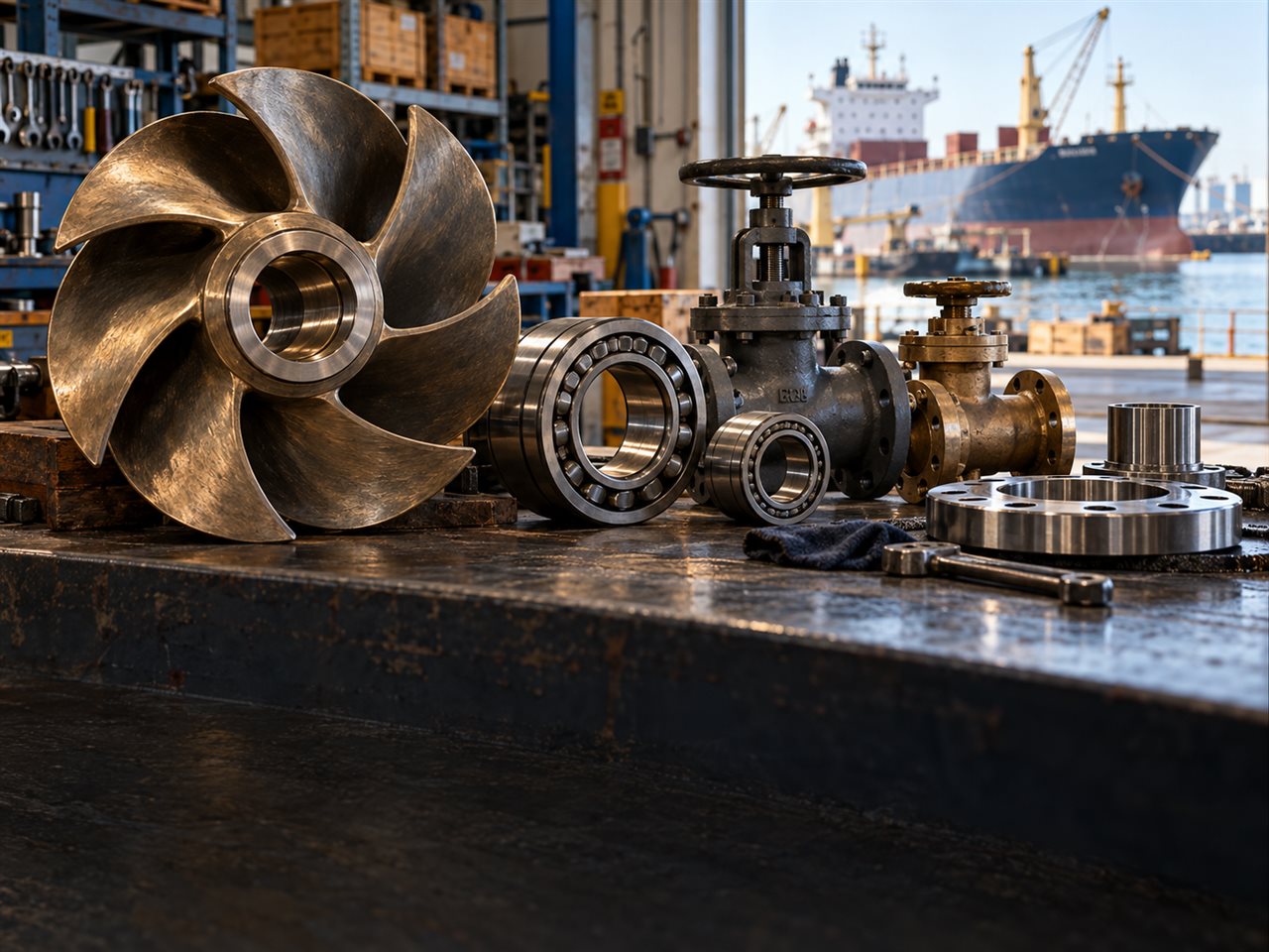 Ship Spares Supply — representative maritime service image