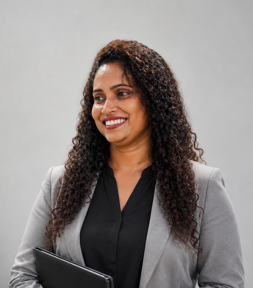 Portrait of Mrs. Harshani Ramawaka, Director